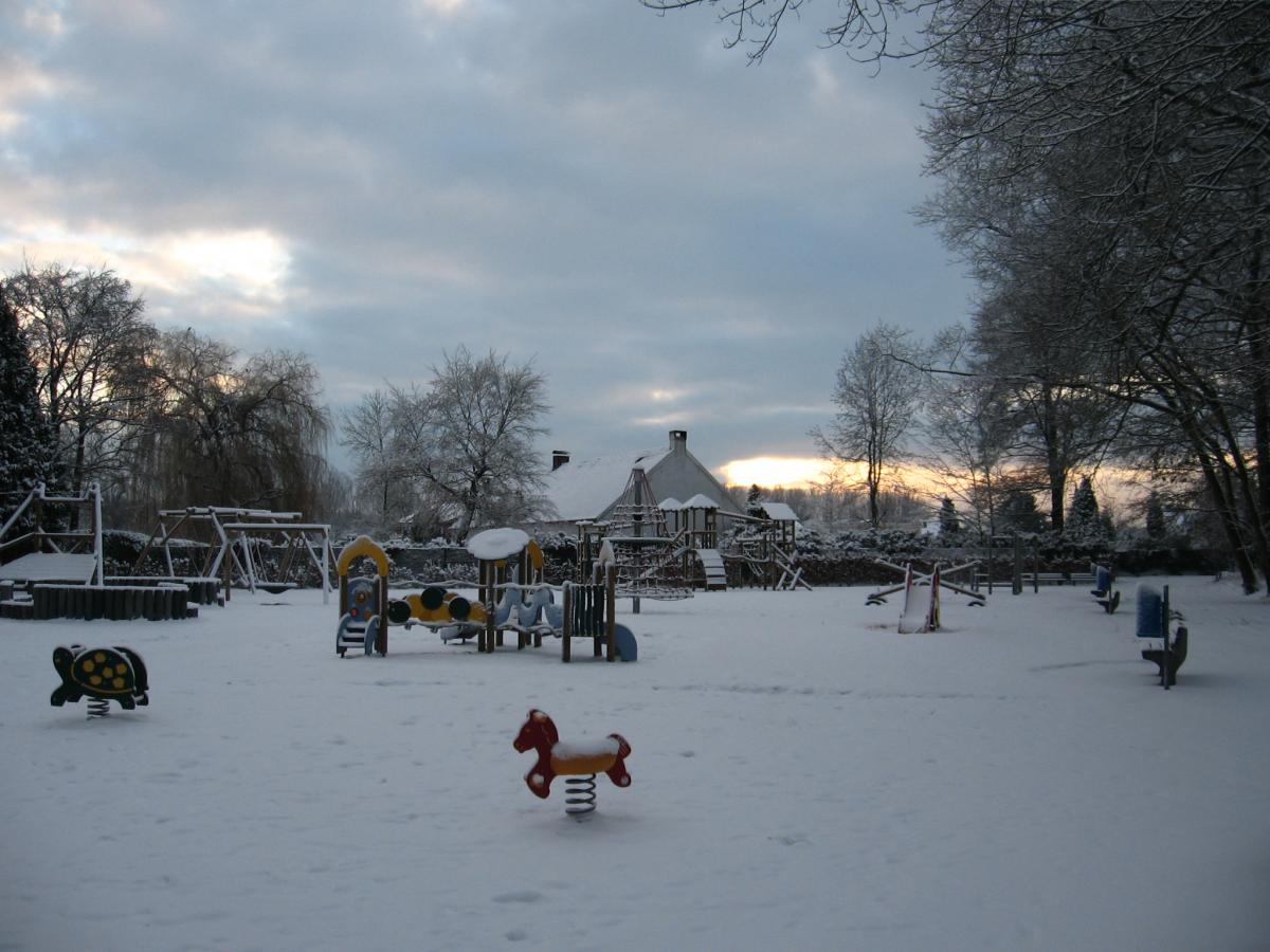 Winter in park Tibourschrans